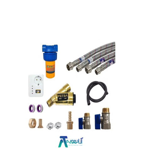 کیت نصب پکیج شوفاژ دیواری استاندارد