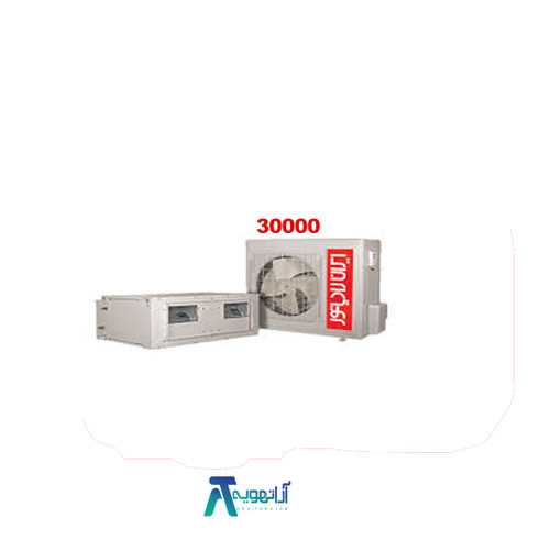داکت اسپلیت ایران رادیاتور مدل IAC-36CH ظرفیت 30000